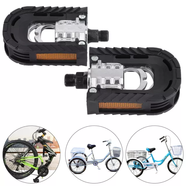 1 Pair Foldable Lightweight Road Bike Pedals Bicycle Replacement Part Access -EM