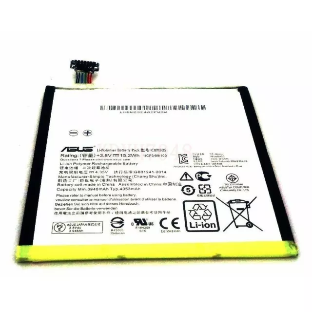 Asus Batteria Originale C11P1505 per ZENPAD 8.0 Z380KL P024 Z380C P022 Z380M