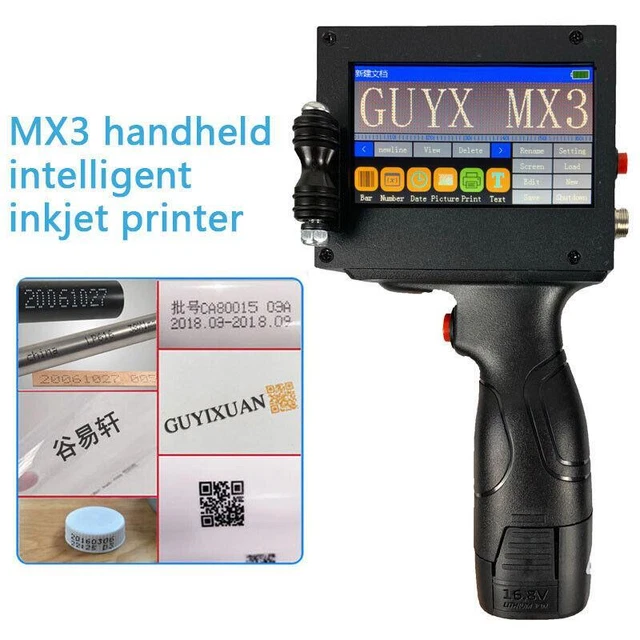 Inkjet Printer Date Packaging Code Machine Printer QR Code Batch Code Barcod
