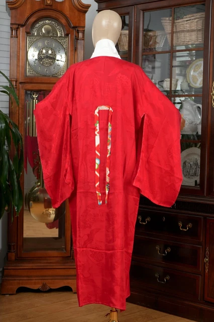 Dear Vanilla Japanese Juban Undergown Women's Kimono Genuine Vintage Mint 8