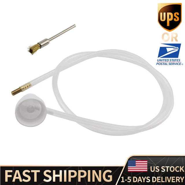 1X AEROSOL NOZZLE w/ 24in. Extension Hose for Male Stem Spray Cans US