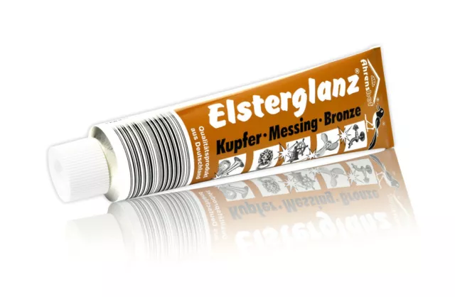 Elsterglanz Kupfer-Messing-Bronze 150 ml Polierpaste Maxitube Pflegemittel