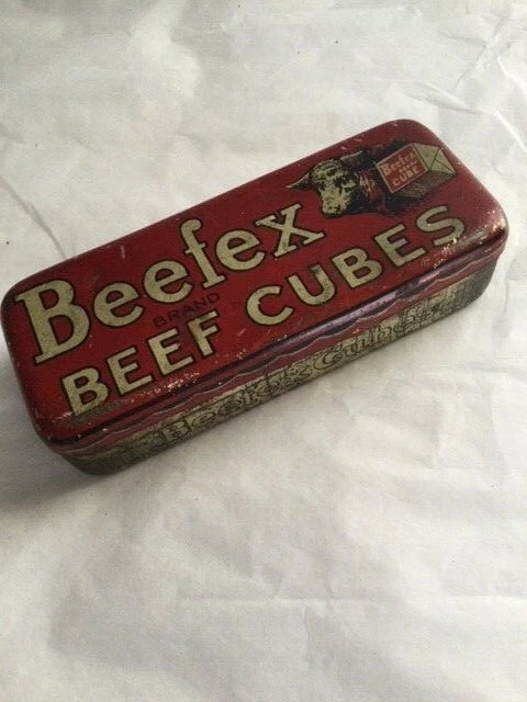 BEEFEX - BEEF CUBES , Vintage  Tin