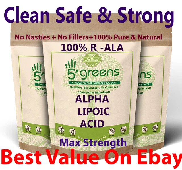 Complément Alimentaire Acide Alpha-Lipoïque (R-ALA) 550mg - 90 Capsules - Antioxydant Puissant - Nutra Core