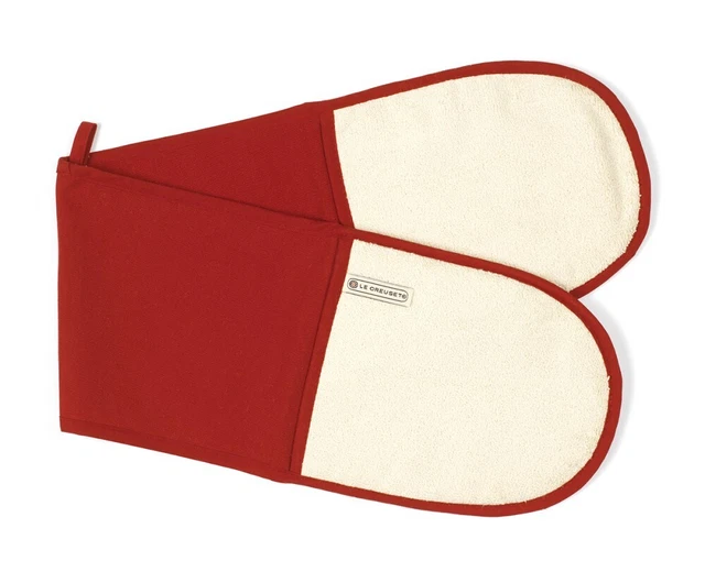 Le Creuset Doppelhandschuh Rot  Textil 95001000600000