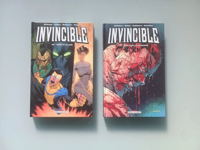 INVINCIBLE TOMES 20 Et 21 - Comics Delcourt EUR 115,00 - PicClick FR