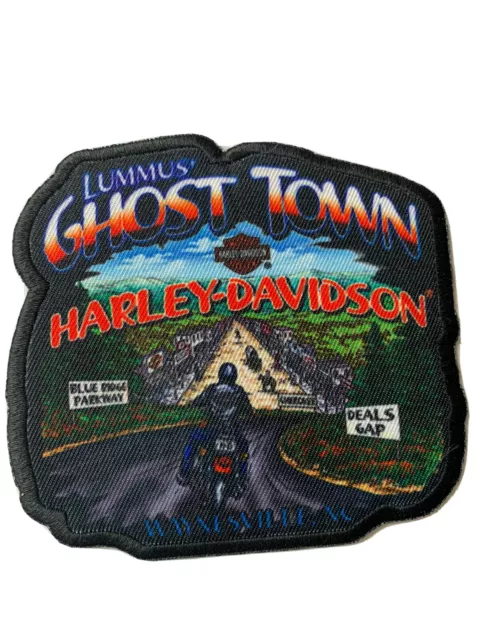 Harley Davidson Lummus Ghost Town Waynesville NC Vest Patch