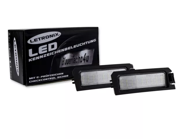 LETRONIX LED Kennzeichenbeleuchtung Module Hyundai i30 PD, i30N, i30 Fastback N