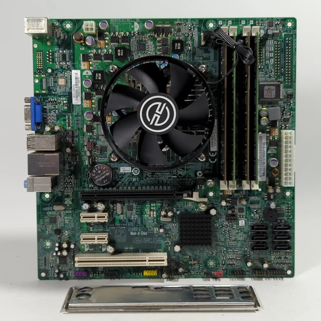 Socket Lga1156 H57h ECS H57H-AM2 MOTHERBOARD Intel Core I7 860