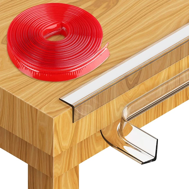 Baby Proofing, Silicone & PVC Edge Protector Strip, Soft Corner Protectors For