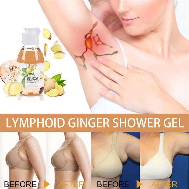 Natural Shower Gel,Drainage Herbal Shower Gel,Lymphatic Drainage Shower Gel