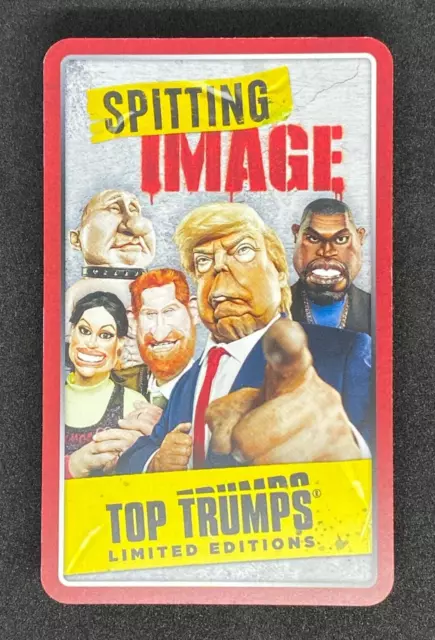 Top Trumps Limited Edition Spitting Image Pick Your Own Traing Card Rookie RC