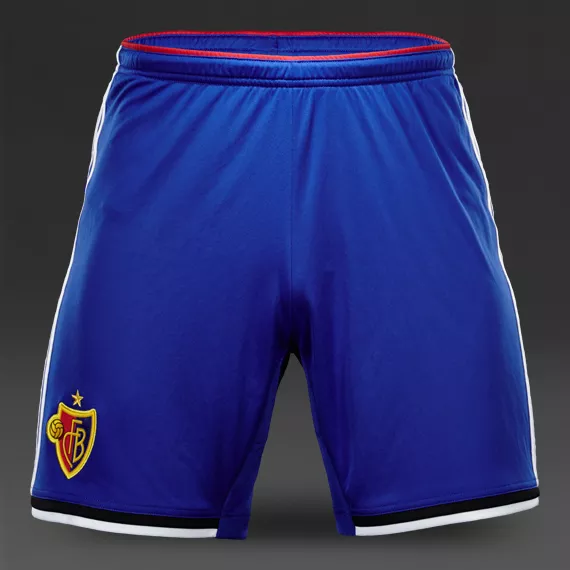 Adidas FC Bâle Shorts [ Gr. M/L/XL/XXL ] Hommes Pantalon F80936 Bleu Neuf & Ovp