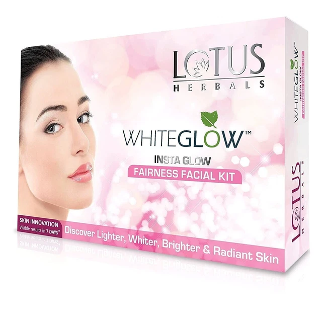 Kit facial Lotus Herbals Whiteglow Insta Glow