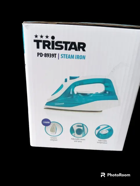 Fer à repasser vapeur Tristar PD 8939T  2000 W Blue\Blanche léger et puissant 