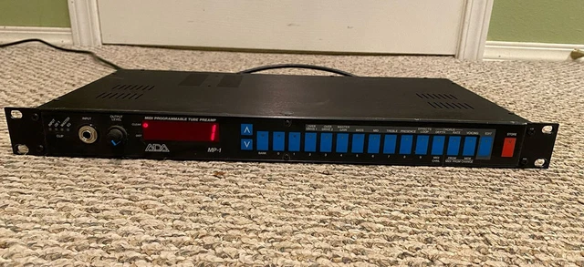 ADA MP-1 Guitar Tube Preamp - Midi Controlled Rackmount ADA MP-1 Guitar Tube Preamp - Midi Controlled Rackmount