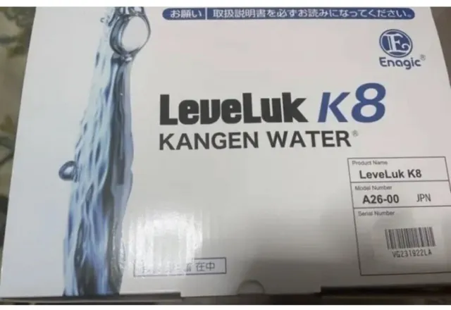 Kangen Water Machine Leveluk K8 Original Box Brand New