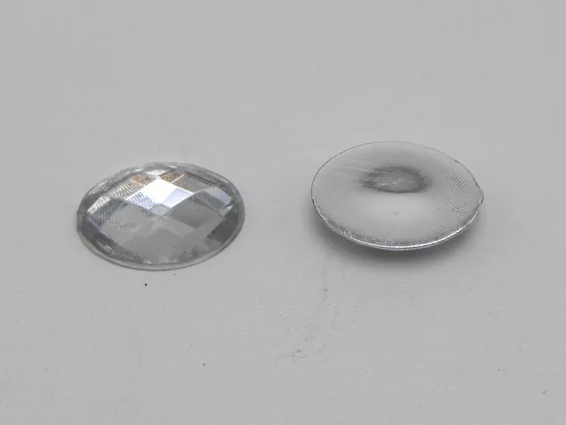 500 Acrylic Flatback Faceted Oval Rhinestone Gems 6X8mm No Hole Color for Choice