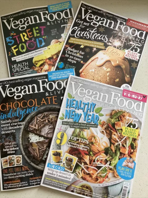 4X Vegan Food & Living Magazine SEPT OCT NOV 21 JAN 22