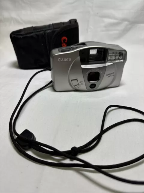 Canon Sure Shot AF-7S 35mm Compact Film Camera Point And Shoot With Case