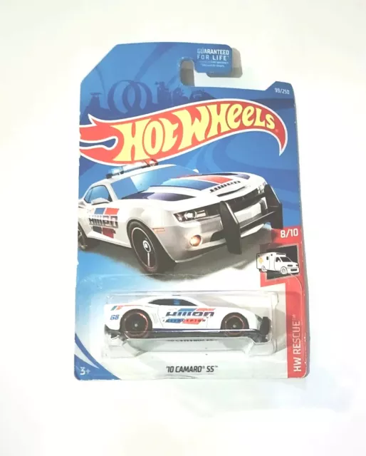 2023 HOT WHEELS #203 - '10 Camaro SS (Orange #3 HW Rescue - Long