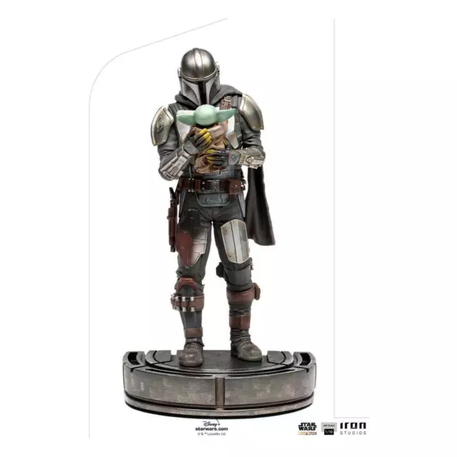 STAR WARS Mandalorian & Grogu 1/10 BDS Art Scale Statue Iron Studios