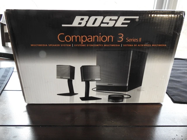 CAISSON DE BASSES système de haut-parleurs multimédia Bose Companion 3