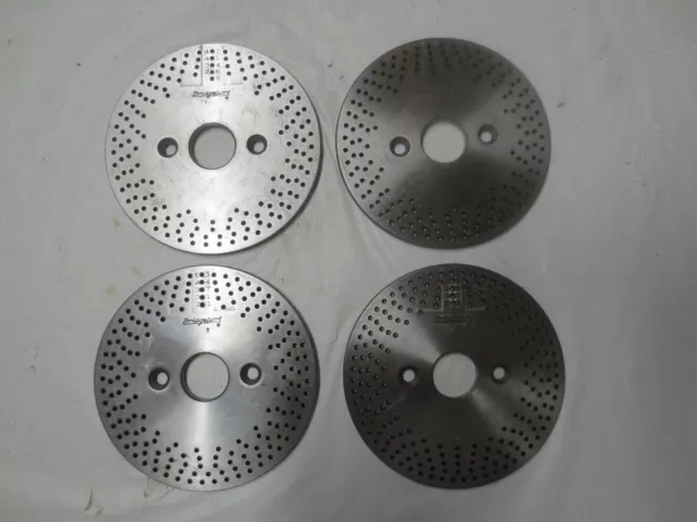 Bridgeport Dividing / Indexing Plates (Set of 4) Bridgeport Dividing / Indexing Plates (Set of 4)
