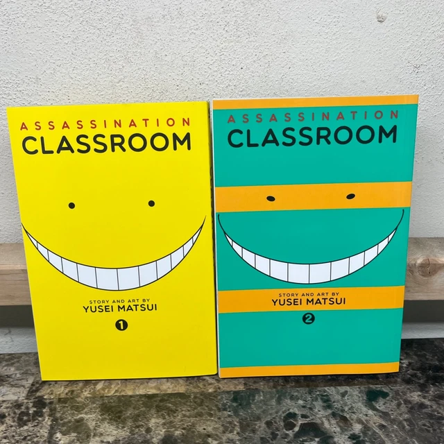 Assassination Classroom Volumes 1-2 Manga Yusei Matsui