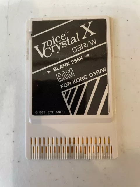 Korg Voice Crystal X extension card