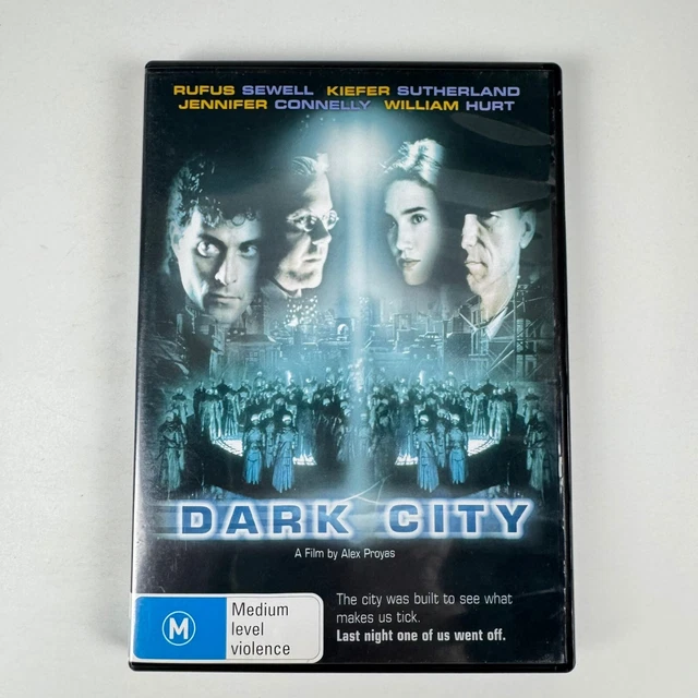 DARK CITY (DVD 1998) Kiefer Sutherland William Hurt Jennifer Connelly