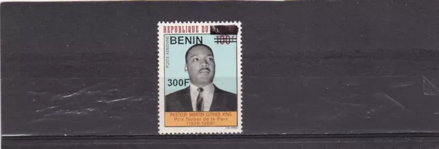 Benin overprint mnh stamp Martin Luther King 2009 Michel 1557