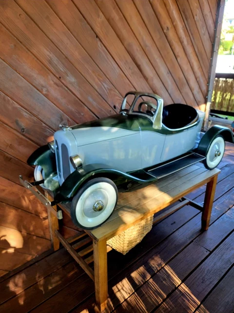 VINTAGE JERRY ANDERSON Auburn Speedster Boattail Pedal Car $2,695.00 ...