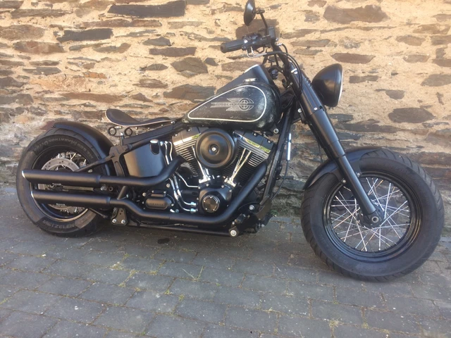 2013 Harley - Davidson Softail exFXS Blackline Bobber, Old Shool, Chopper, Alte
