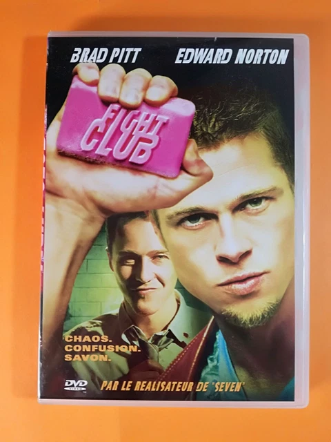 DVD FIGHT CLUB - Edward Norton Brad Pitt Thriller Drame Comme Neuf - Yooplay D8