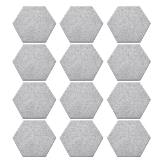 12x Sound Absorbing Pad Acoustic Treatment Noise Reduction Sound Insulation Mat