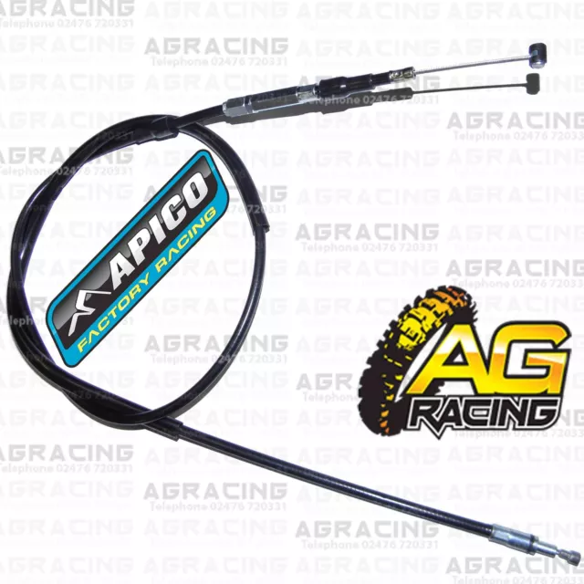 Apico Black Clutch Cable For Honda CR 250 CR 250R 2004-2007 04-07 Motocross MX