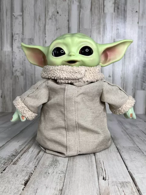 Star Wars Mandalorian The Child 11" Plush Baby Yoda Grogu Doll Mattel