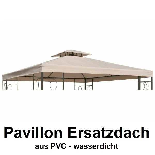 Wunderschone Pavillon Ersatzdach 3x3 Mit Kaminabzug Wasserdicht Fotos