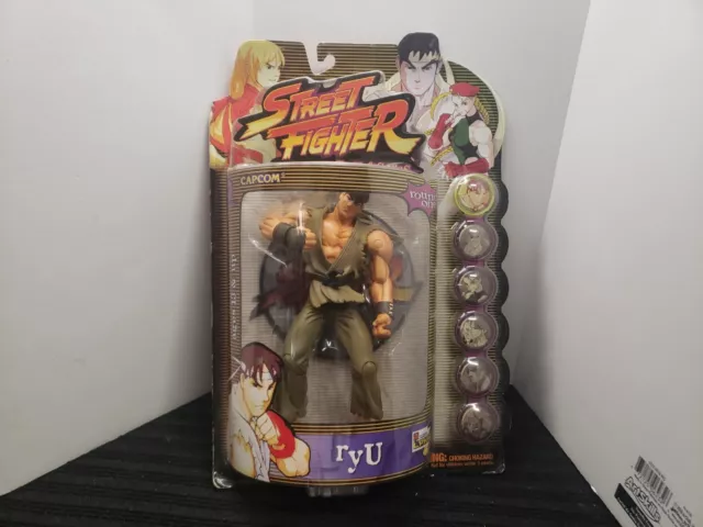 Street Fighter Alpha 3 RYU Round One Action Figure NIB
