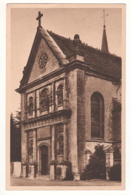 Cpa 55 - Benoite-Vaux : L'église Et Le Portail (Meuse) Écrite