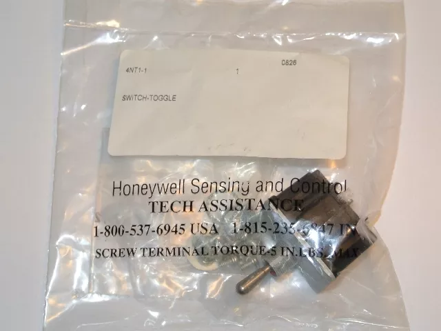 4NT1-1 Honeywell Toggle Switch [QTY=1pcs]