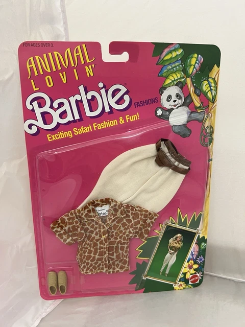 Barbie Animal Lovin' Exciting Safari De 1988 - Collection Mattel NRFB - Fabriqué En Chine