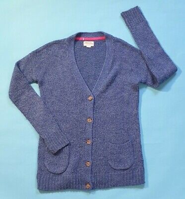 Johnnie B Girl's Blue Cardigan Age 11-12. Excellent condition.