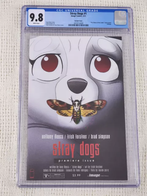 Stray Dogs 1B Forstner Silence of the Lambs Variant CGC 9.8 Image Comics!
