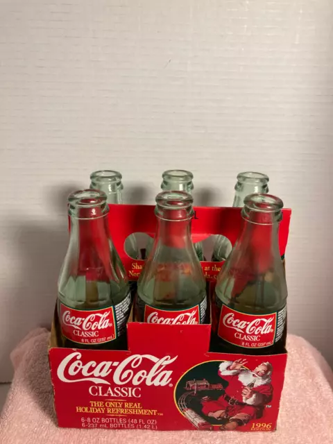 SHARE A COKE WITH SANTA AT THE NORTH POLE -1996/6 bottles bundle.