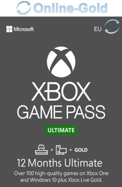 Xbox Game Pass Ultimate - 12 mesi - Codice Microsoft Xbox [EU / IT]