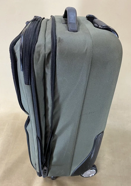 Used TUMI T-TECH Carry On Set 22” Suitcase 5722GRY & 5664D 18” Laptop Briefcase 9