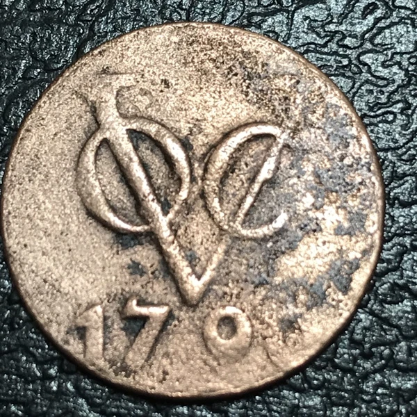 1790 Voc ***Duit*** Shipwreck Coin **B236