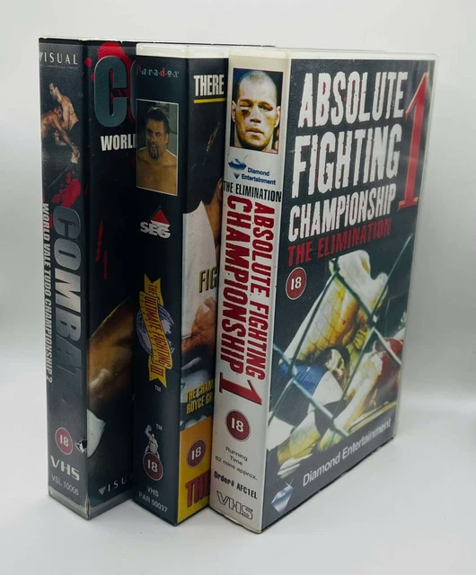 ULTIMATE FIGHTING COLLECTION VHS Video Tapes Cert 18 MMA £14.99 ...